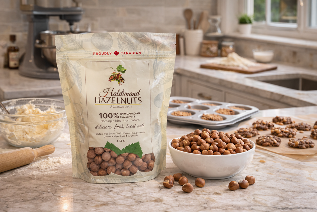 Fresh Ontario Hazelnuts - Raw Kernels (454g)